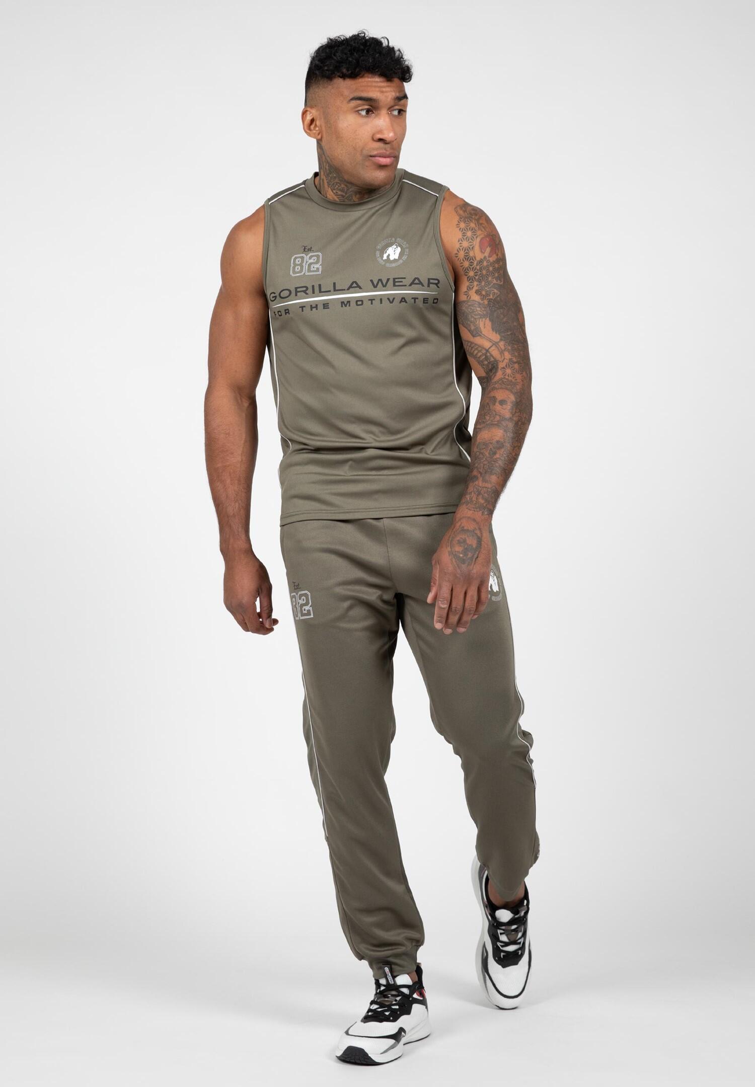 Broxton Track Pantaloni - Army Verde 3/6