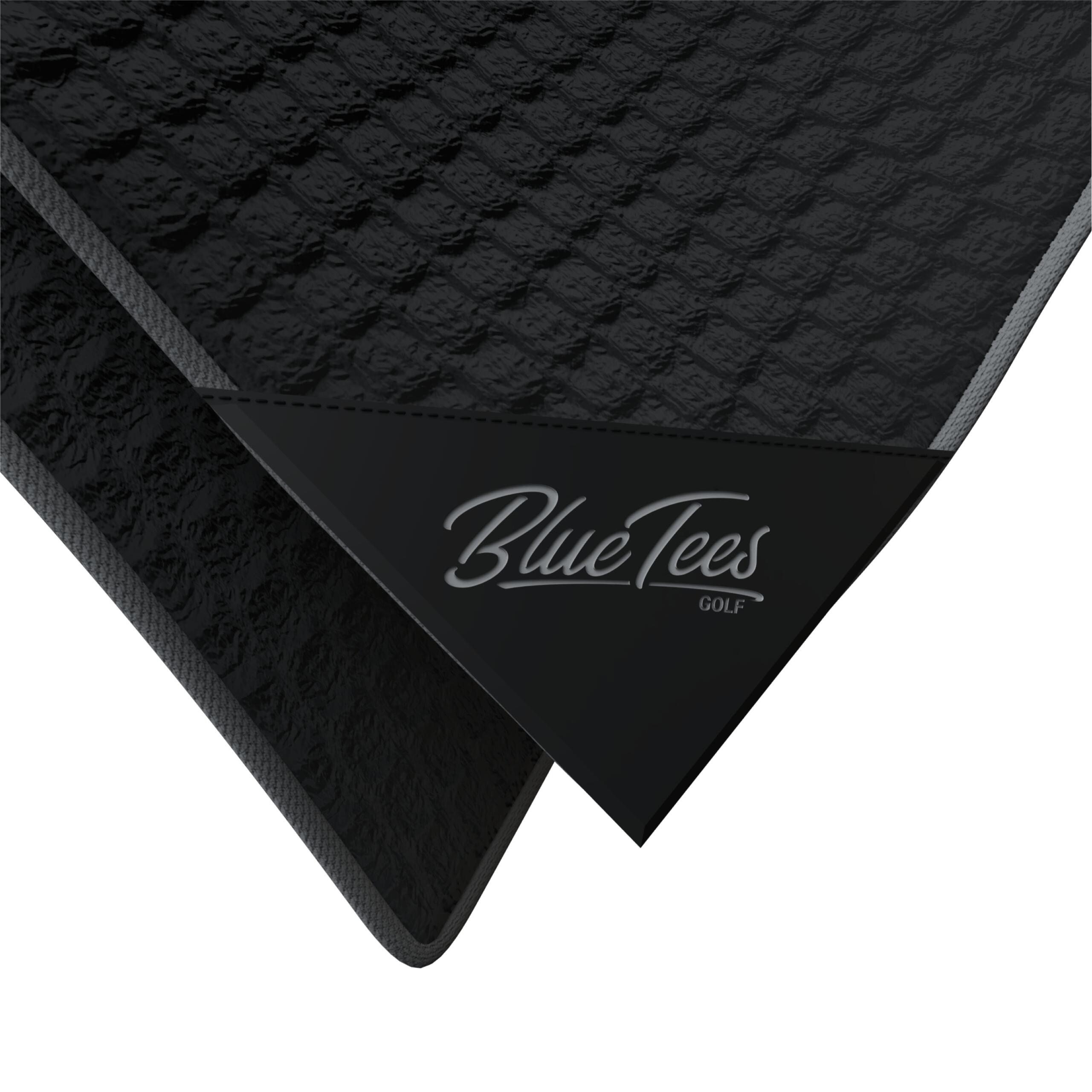 Blue Tees Golf Magnetic Caddy Towel - Black 2/3