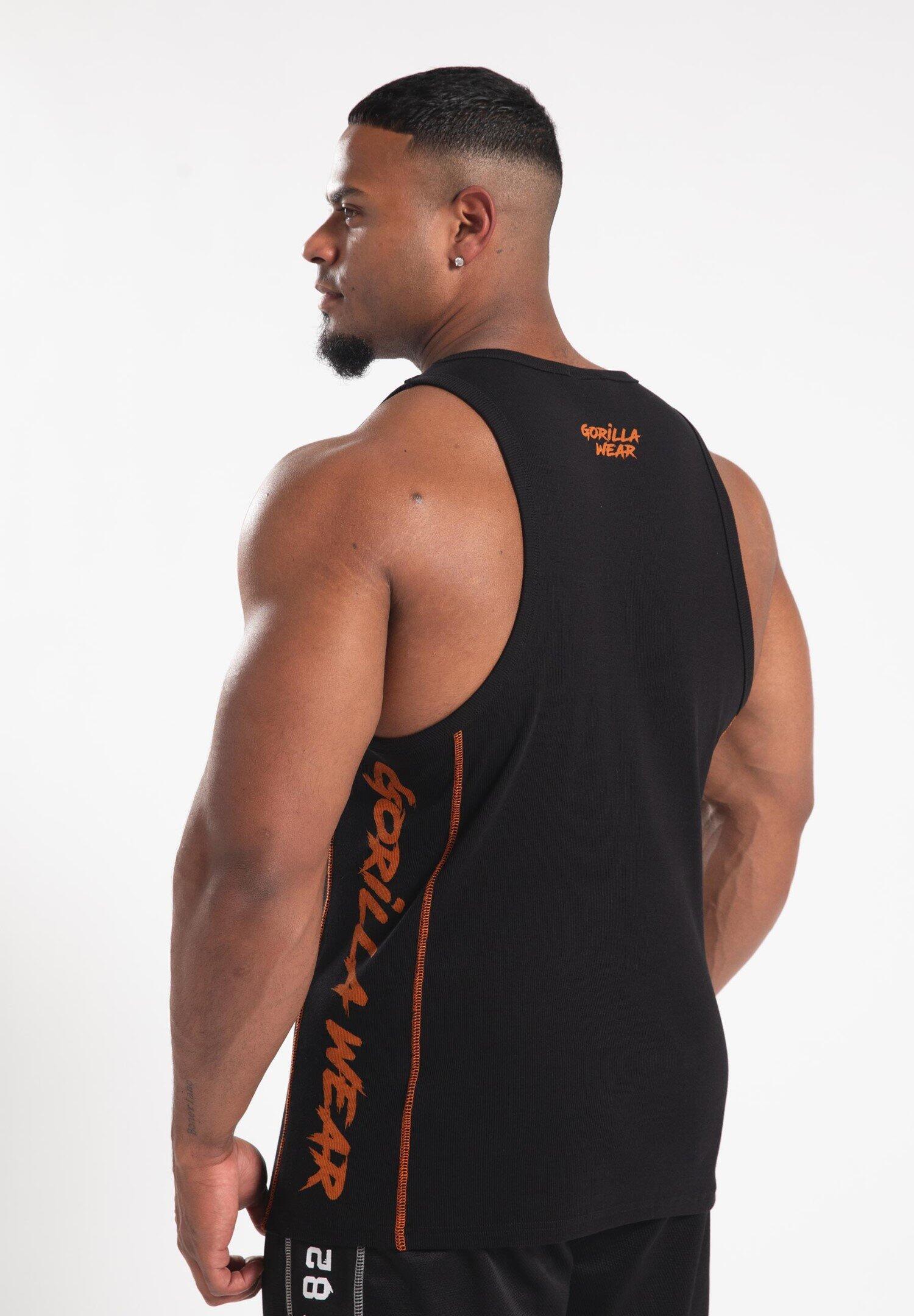 Monterey Camiseta de tirantes - Negro/Naranja 2/7