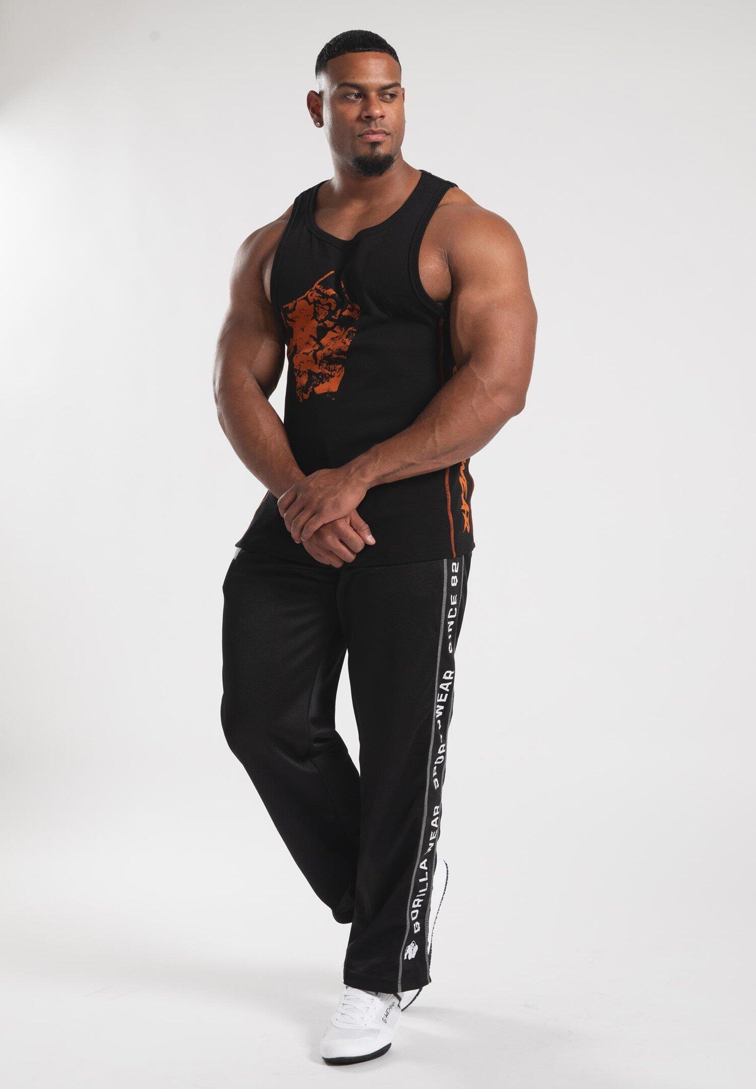 Monterey Camiseta de tirantes - Negro/Naranja 3/7