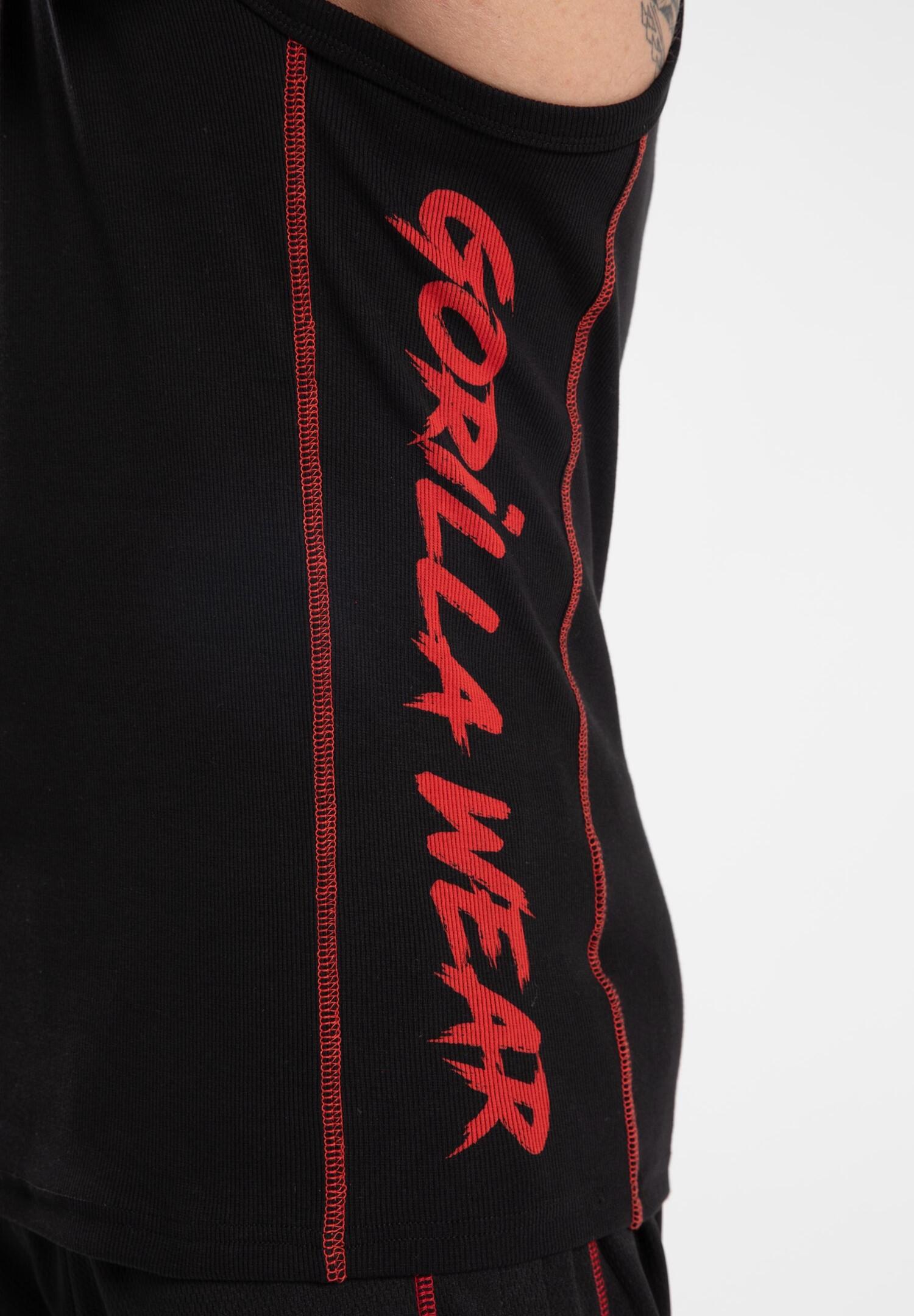 Monterey Débardeur - Noir/Rouge 6/7
