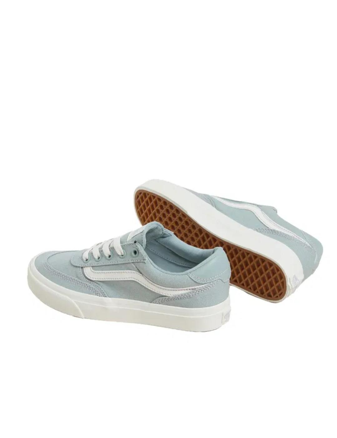 Zapatillas para Mujer Vans  brooklyn ls  Gris 2/3