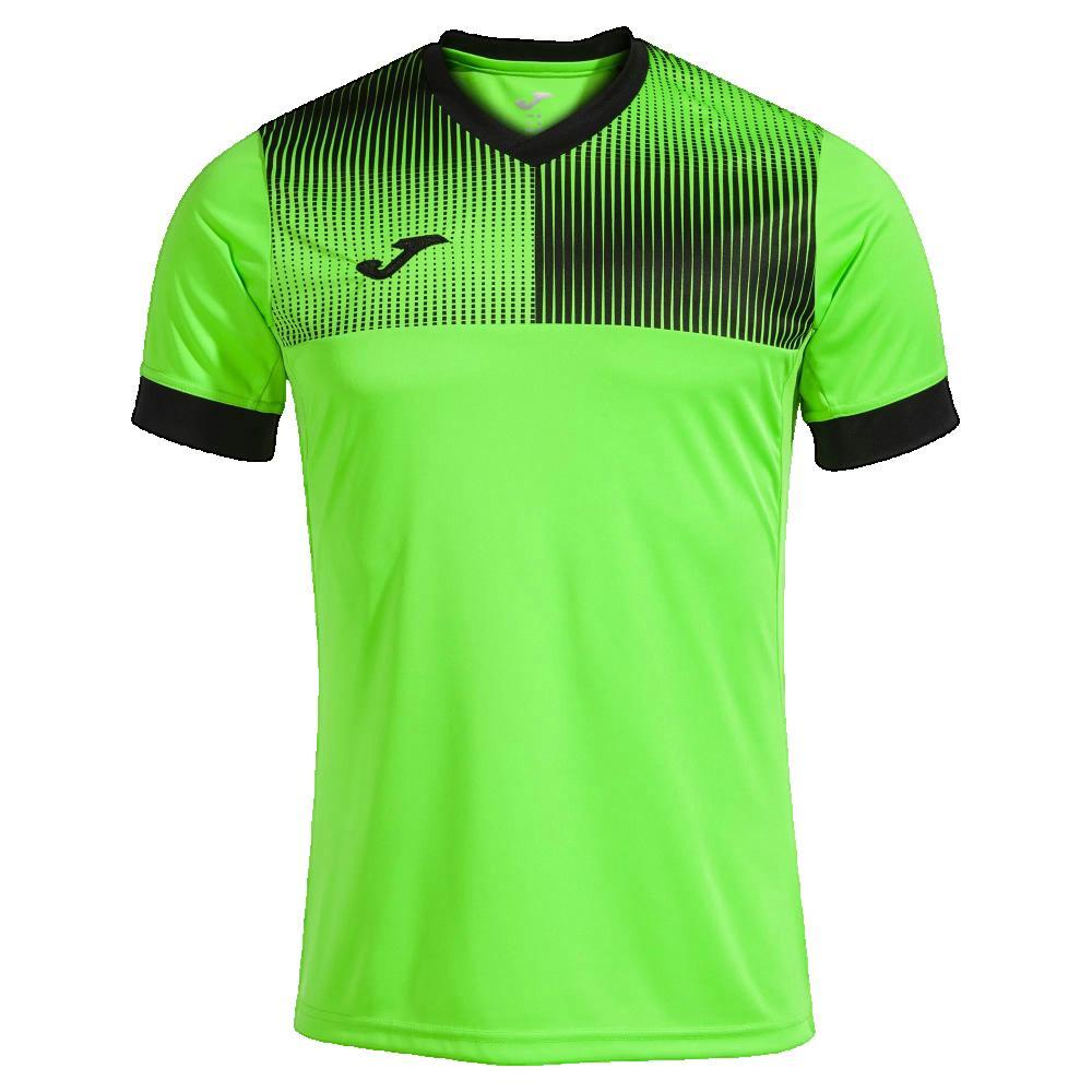 JOMA Camiseta Manga Corta Fútbol Niños Joma Eco Supernova Verde Flúor