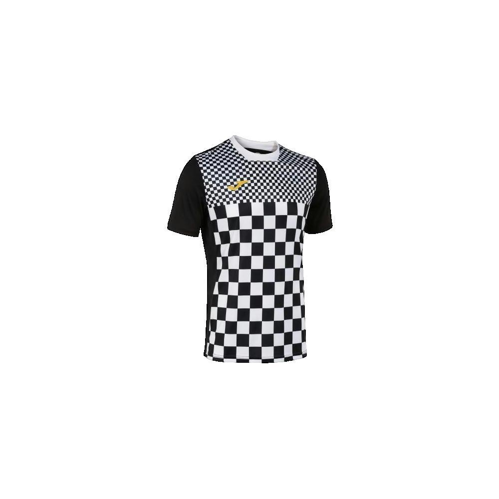 Camiseta Manga Corta Fútbol Hombre Joma Flag III Royal 2/7