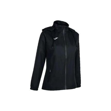 Chubasquero Fútbol Mujer Joma Trivor Negro