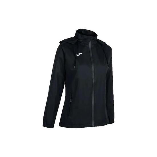 Chubasquero Fútbol Mujer Joma Trivor Negro