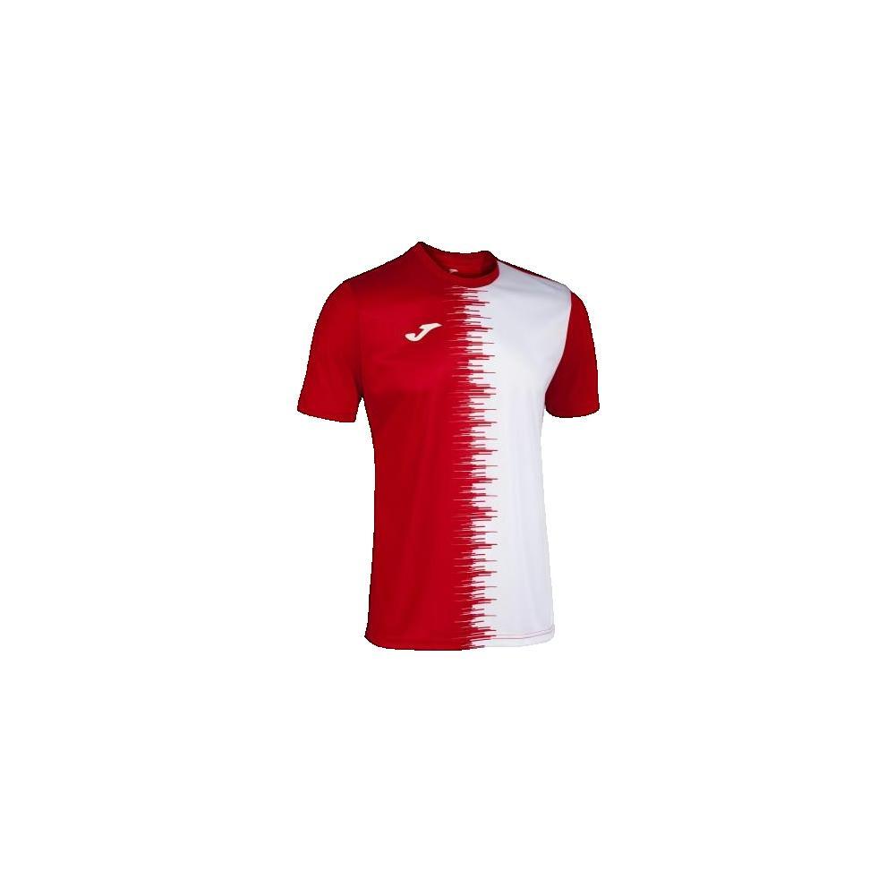 Camiseta Manga Corta Fútbol Hombre Joma City II Marino 2/3
