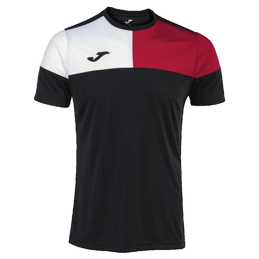 JOMA Camiseta Manga Corta Fútbol Hombre Joma Crew V Negro