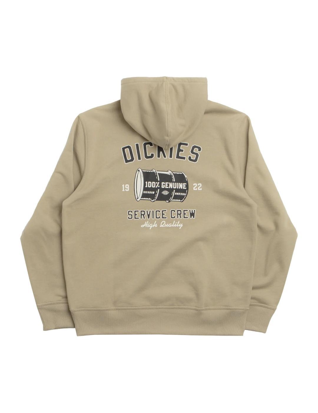 Jersey y sudadera para Hombre Dickies Service hoodie  Beige 2/2