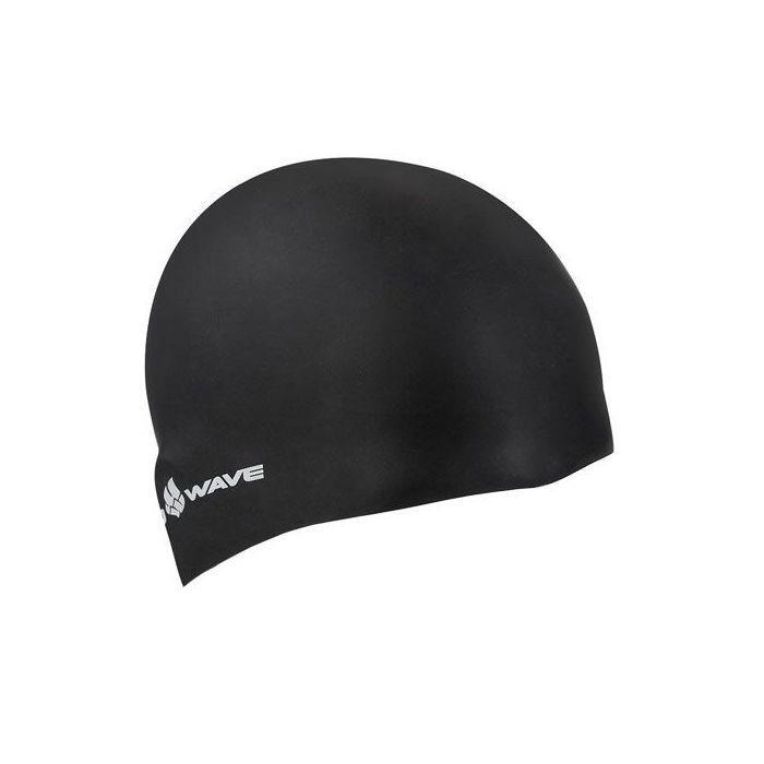 Mad Wave Intensive Long Haired Silicone Cap Black 1/1