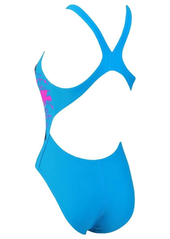 Maiô de surf feminino Mad Wave - Turquesa - Tamanho 28 3/4
