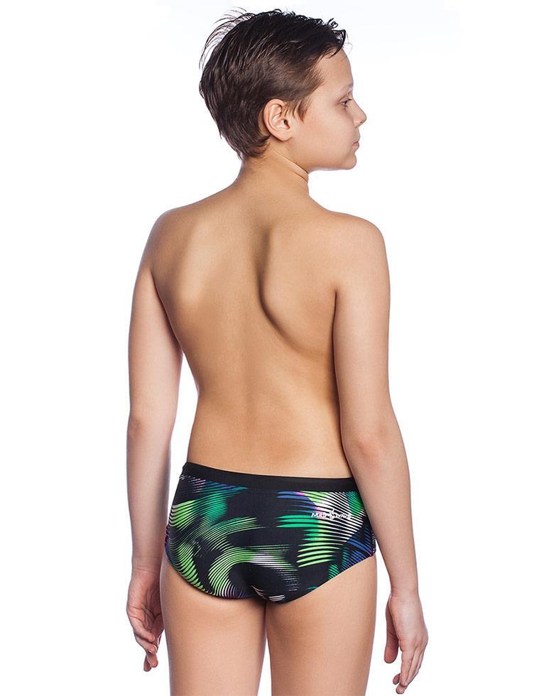 Mad Wave Boy's Breacker Trunks - Green 6/7