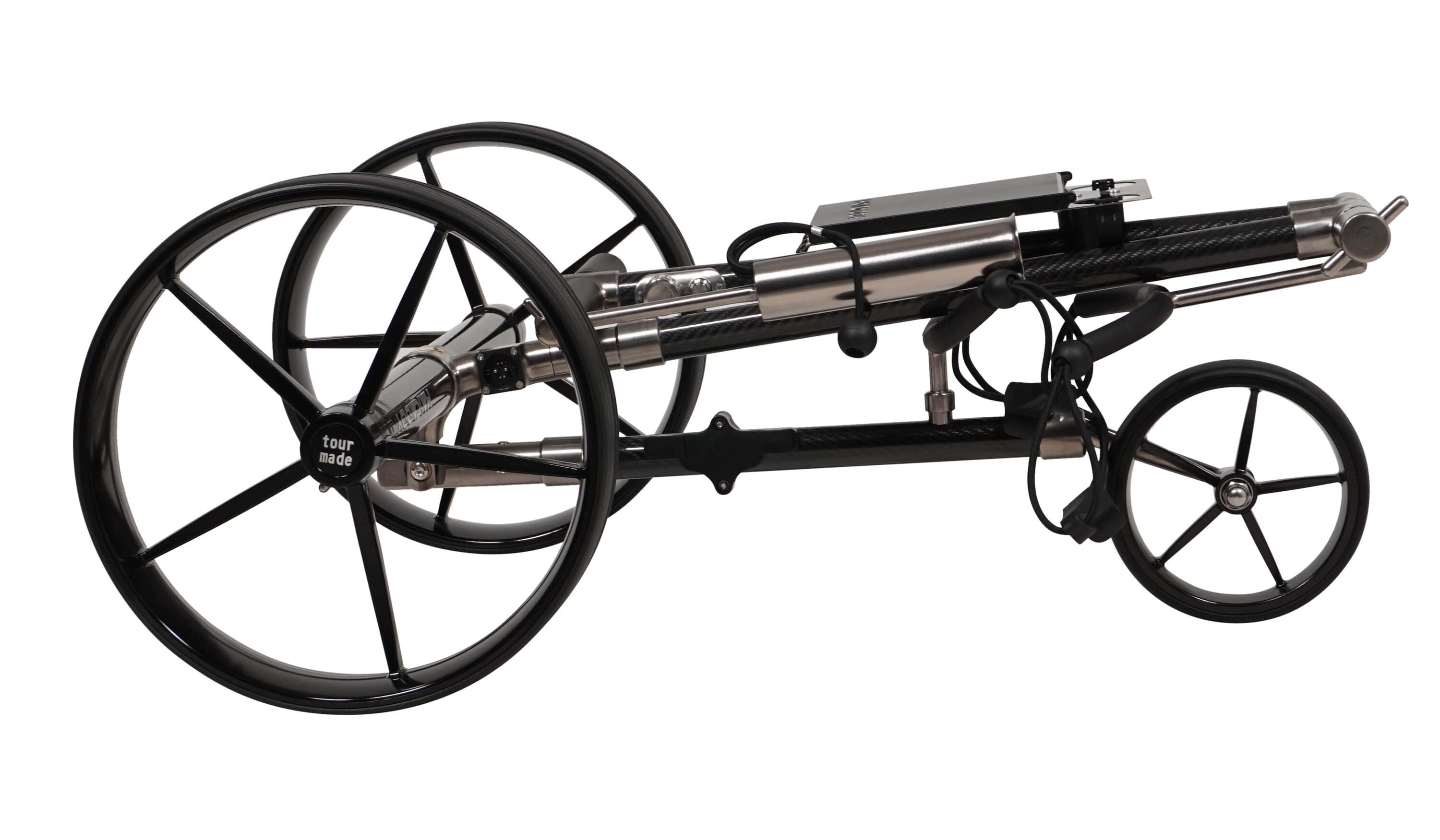 Tour Made Haicaddy® HC9TiC Titanium Carbon Elektrische Golftrolley 4/7