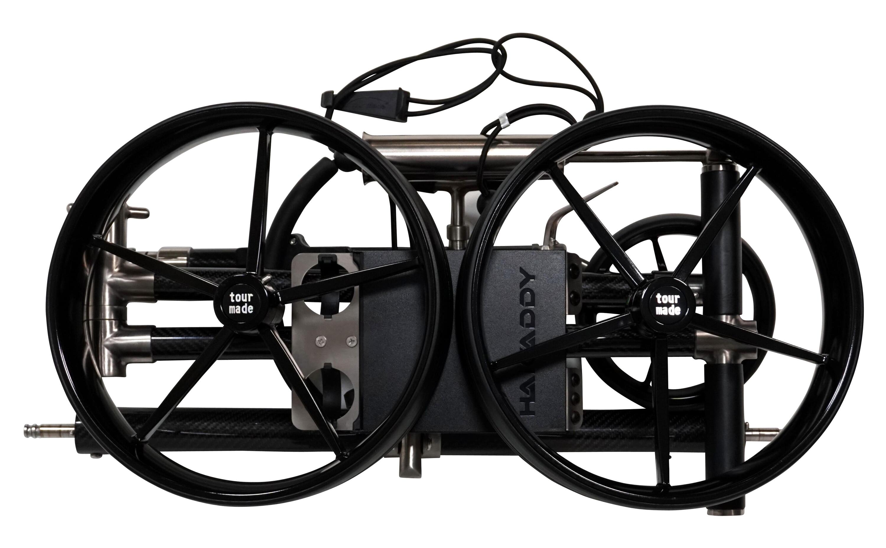 Tour Made Haicaddy® HC9TiC Titanium Carbon Elektrische Golftrolley 6/7