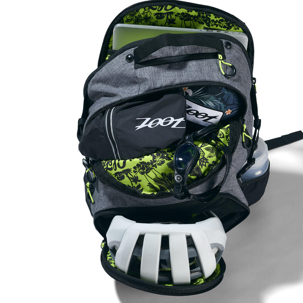 Rucksack Unisex Tri Rucksack Design Canvas Gray ZOOT 5/7