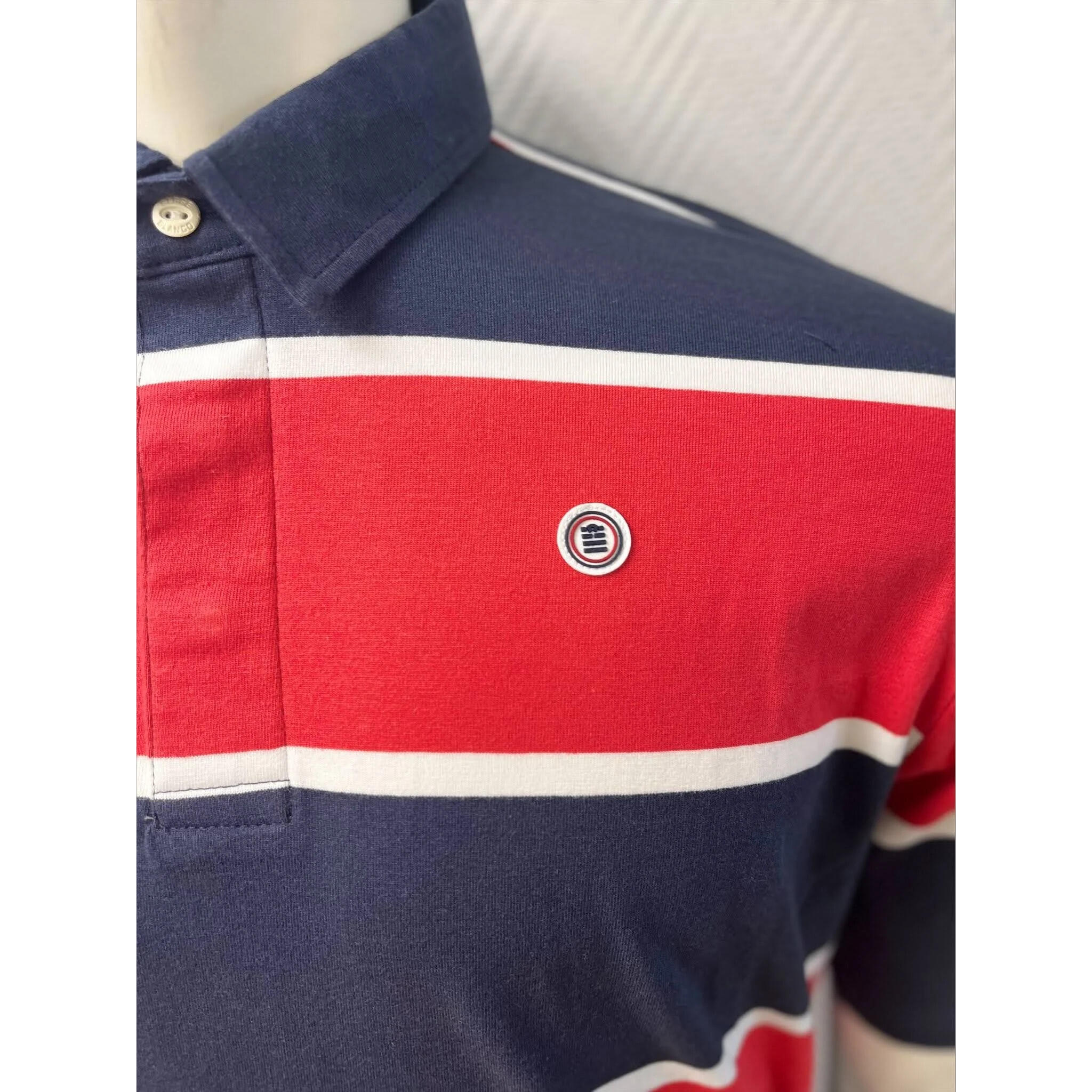 Polo de rayas Serge Blanco 3/3