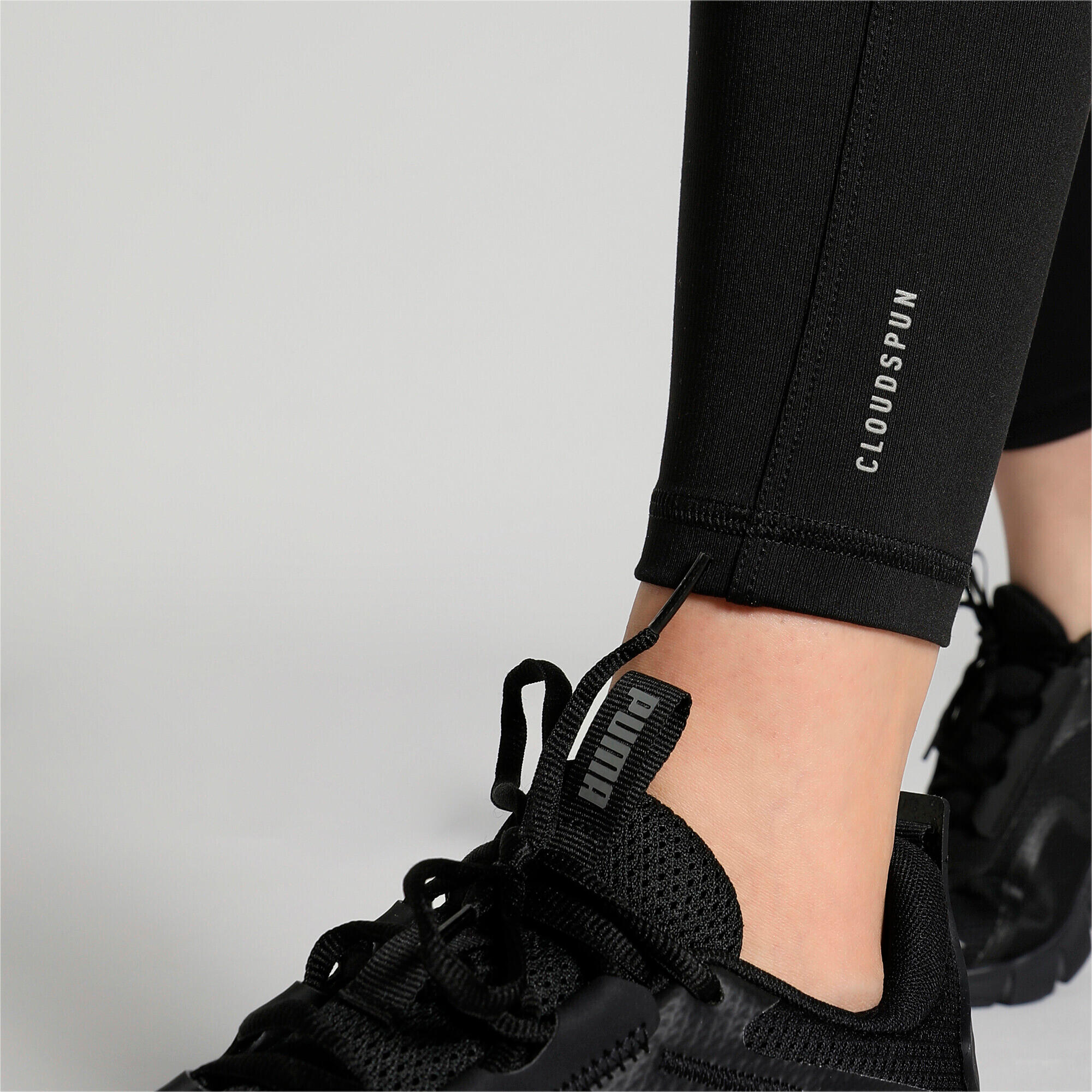 PANTALONI ADERENTI DA TRAINING CLOUDSPUN A COSTE DA DONNA PUMA Black 7/7