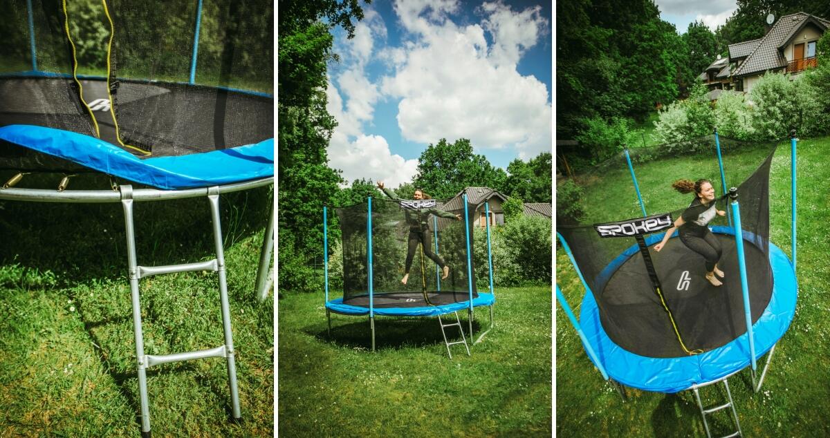 Trampolina ogrodowa Spokey Jumper 3/5