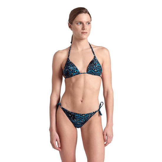 Costume due pezzi Donna - Water Print String Bikini Triangle