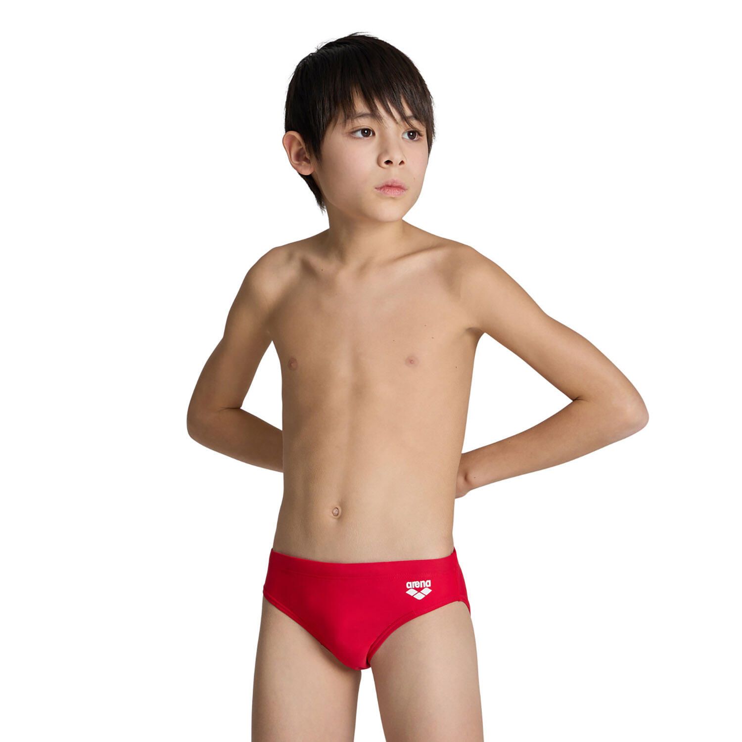 Arena - Slip De Bain Garçon - B Dynamo R - Short De Bain - Rouge - 164 - Decathlon