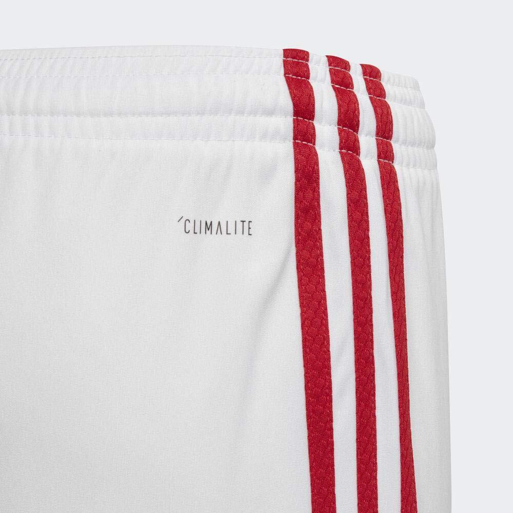 adidas Short Manchester United Enfant, Blanc, Regular Fit, Taille 176 2/5