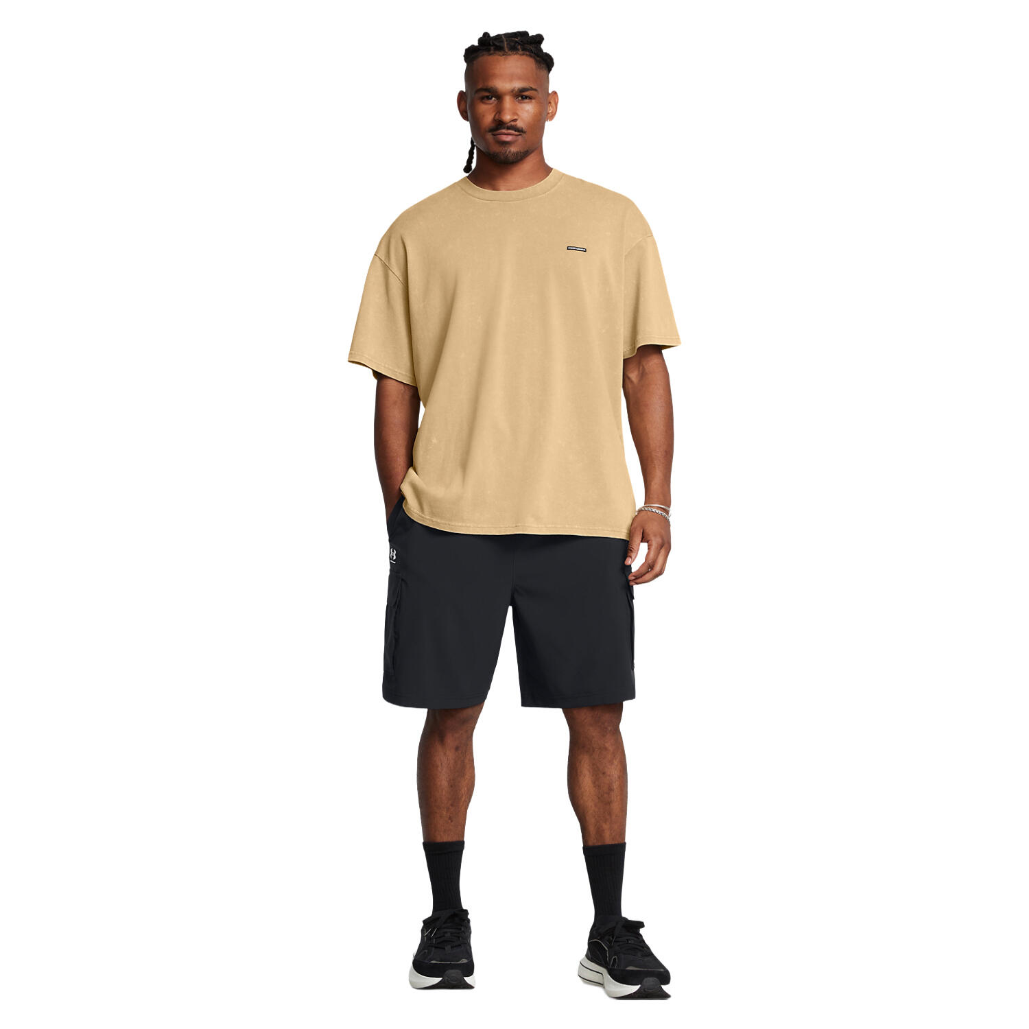 "Vibe" CargoShorts für Herren Schwarz 3/3