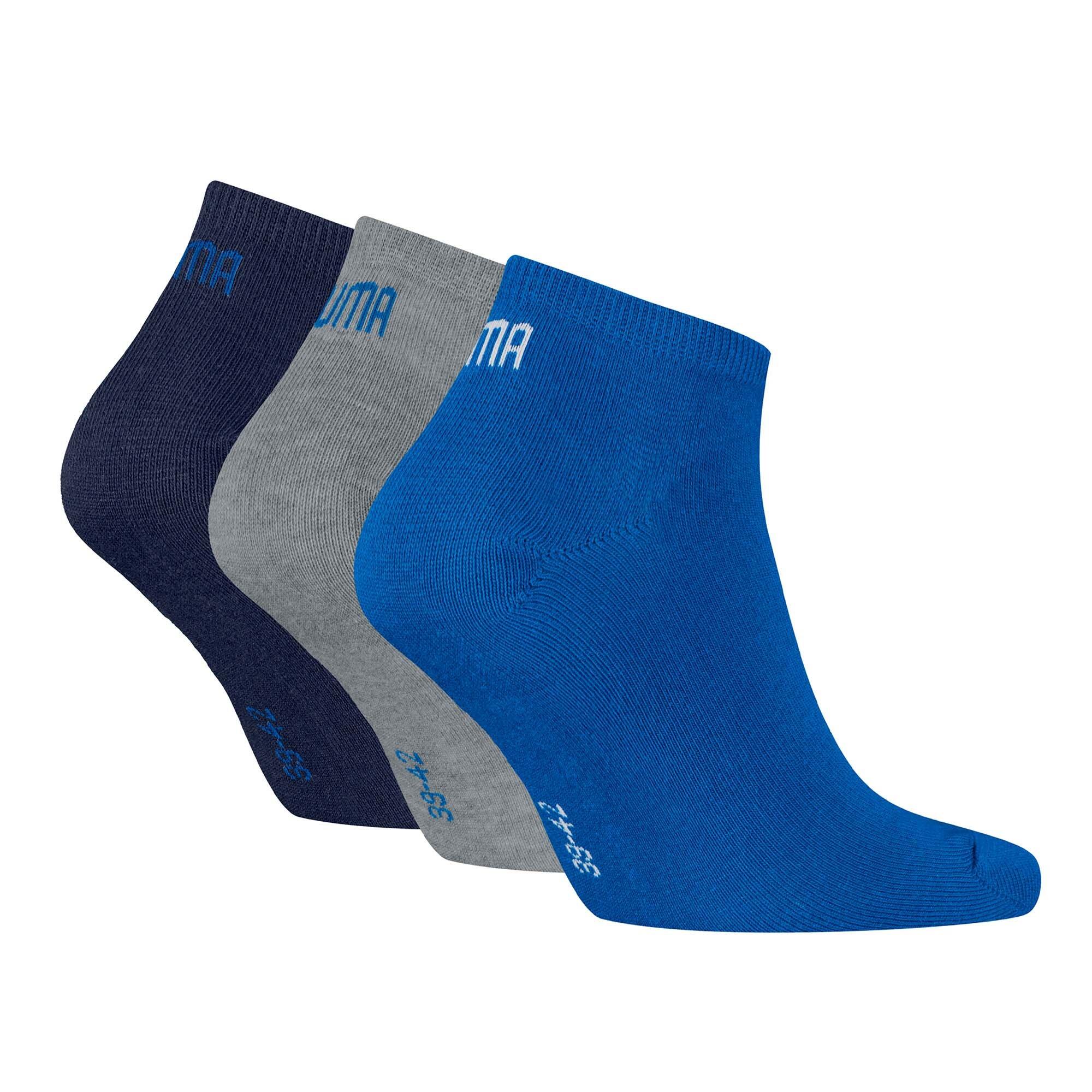 Chaussettes Unisexe Paquet de 3 Stretch-Sneaker Plain 3P 2/3