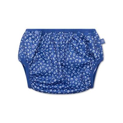 Swim Essentials | Pannolino Panterato da piscina lavabile blu