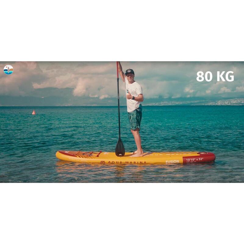 Deska SUP allround ADULT AQUA MARINA FUSION 10'10 2023 z siedziskiem i wiosłem