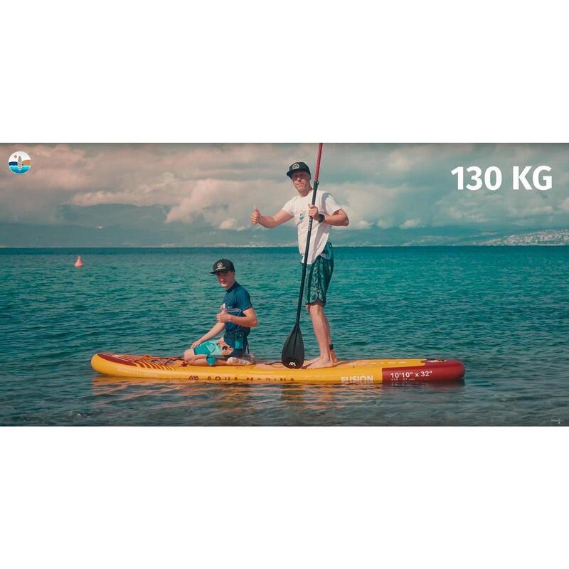 Deska SUP allround ADULT AQUA MARINA FUSION 10'10 2023 z siedziskiem i wiosłem