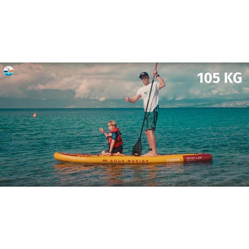 Deska SUP allround ADULT AQUA MARINA FUSION 10'10 2023 z siedziskiem i wiosłem