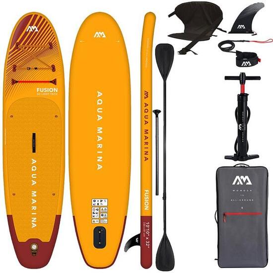 Set Kayak SUP Aqua Marina Fusion 10'10 - SUP Gonfiabile