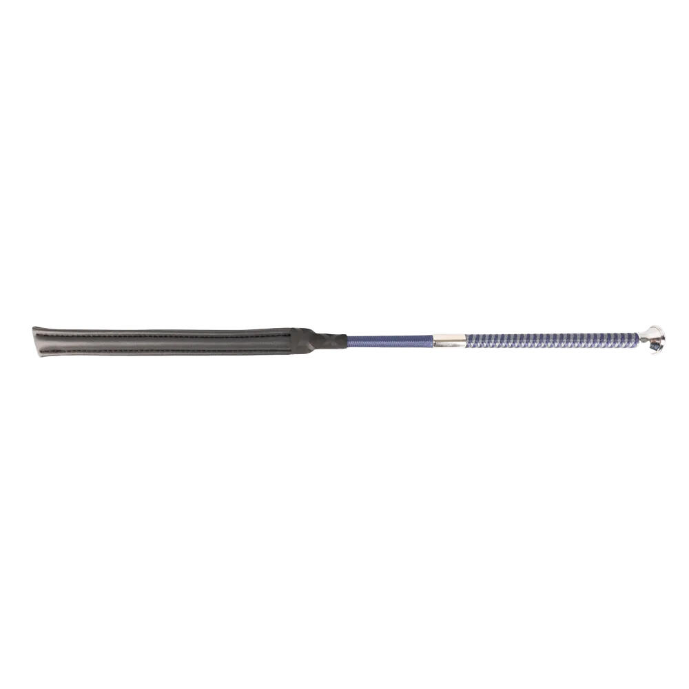 Legal Braided Horse Jumping Bat (Navy/Grey) 1/2