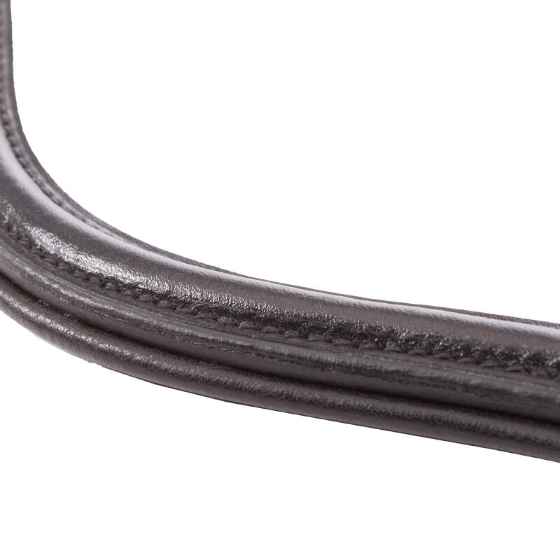 Stirnband für Pferde aus Leder Kavalkade 3/3