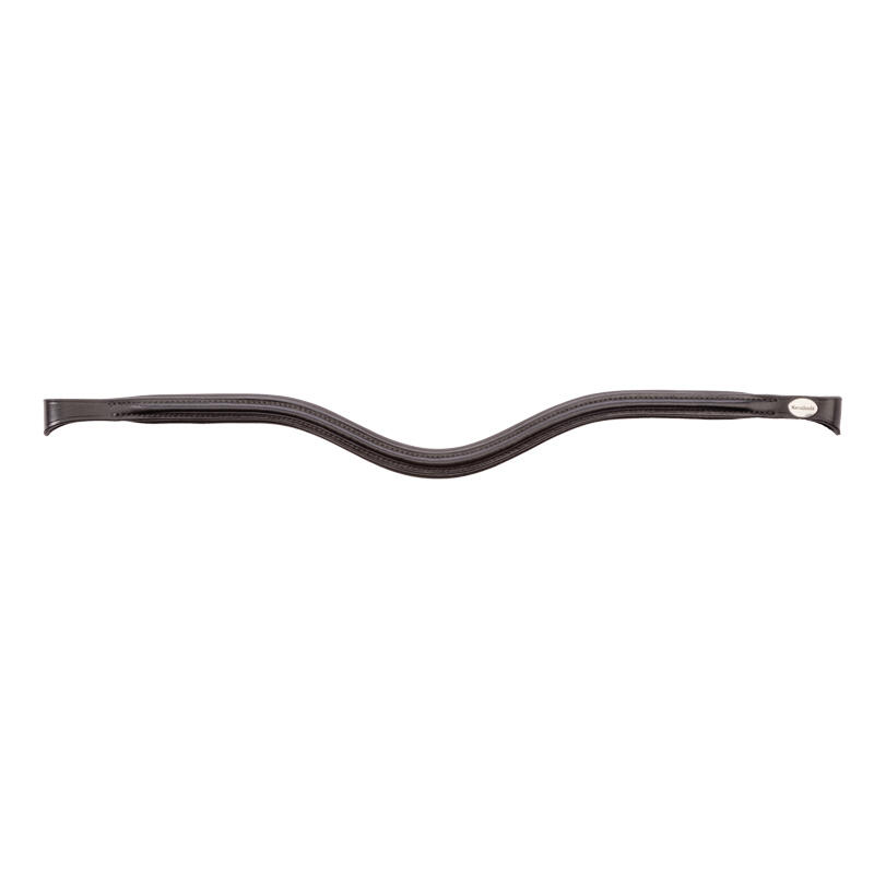 Leather horse browband Kavalkade