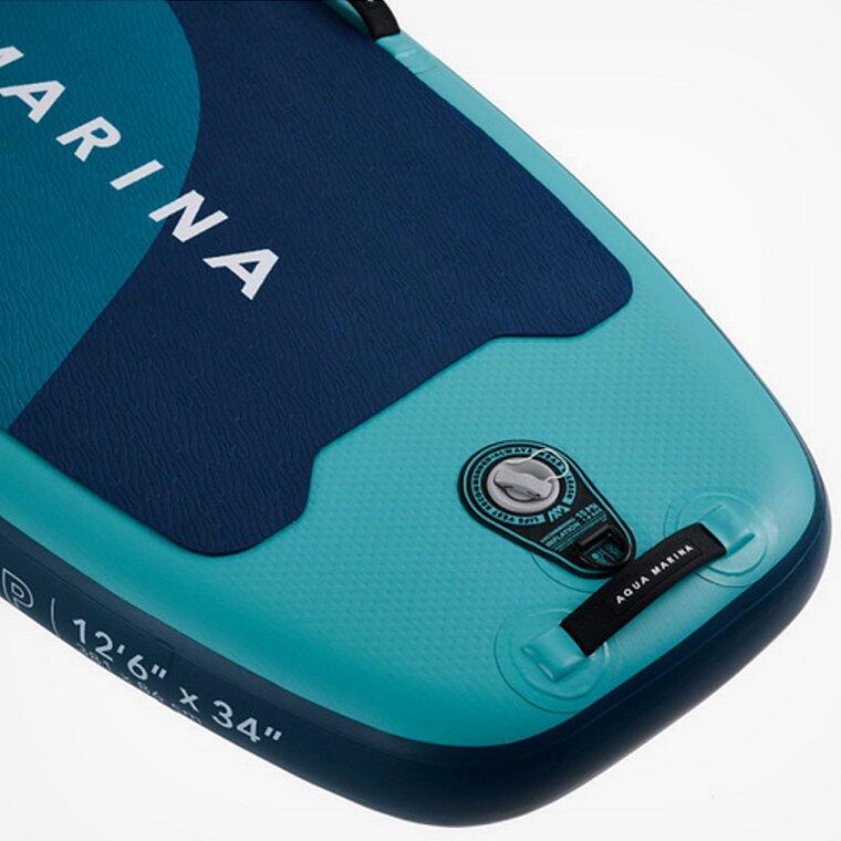 Deska SUP rodzinna AQUA MARINA SUPER TRIP 12'6 220 kg + pompka elektryczna 4/7