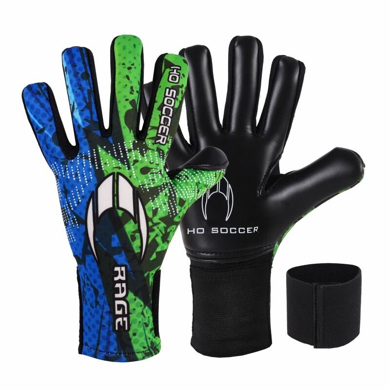 Luvas Guarda-Redes Rage Plus Electric Green Blue