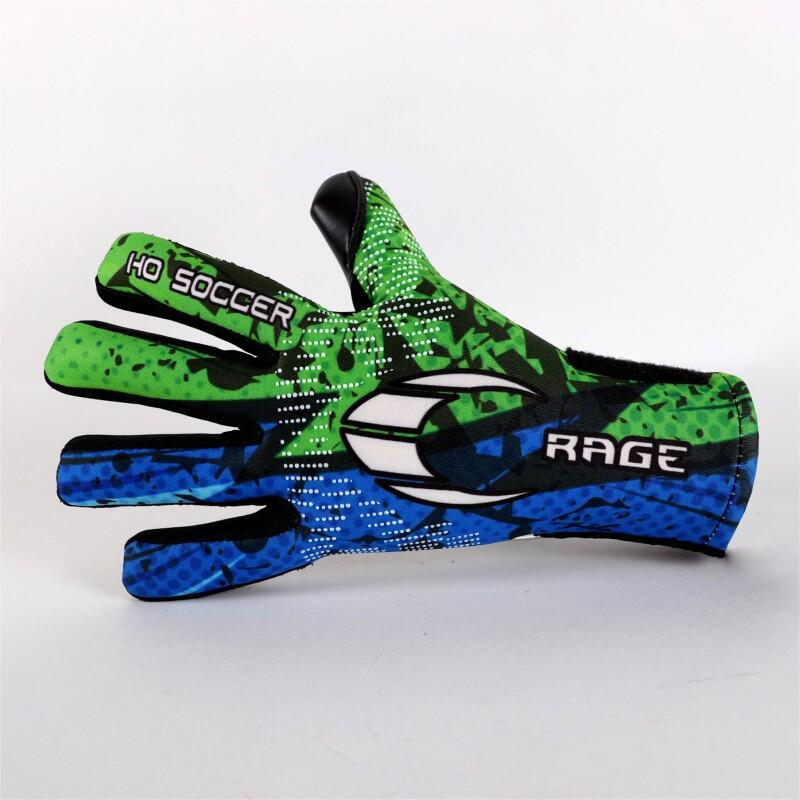 Luvas Guarda-Redes Rage Plus Electric Green Blue 4/5