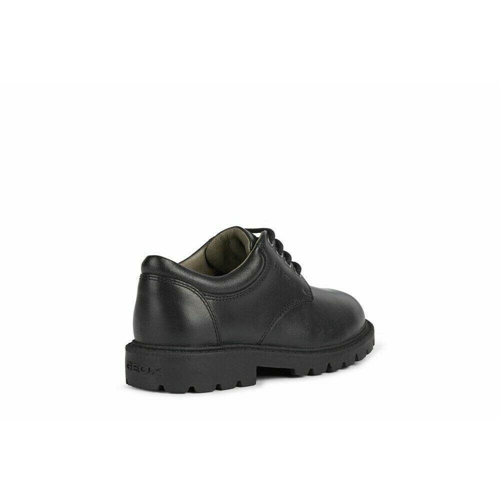 Scarpe Per Andare A Scuola Pelle Ragazzi Geox Shaylax Nero 2/5