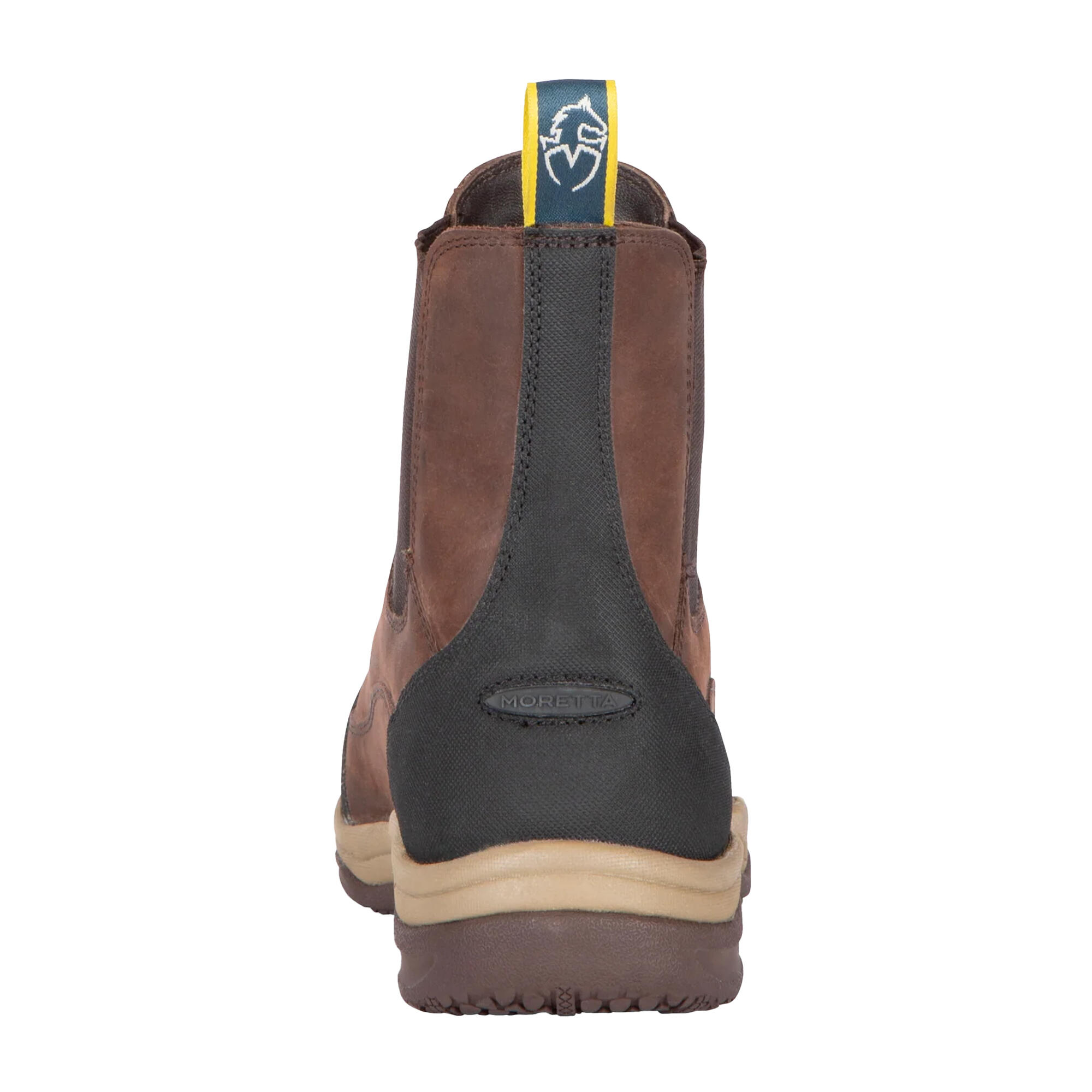Womens/Ladies Genoa Xgrip Leather Chelsea Boots (Brown) 2/4