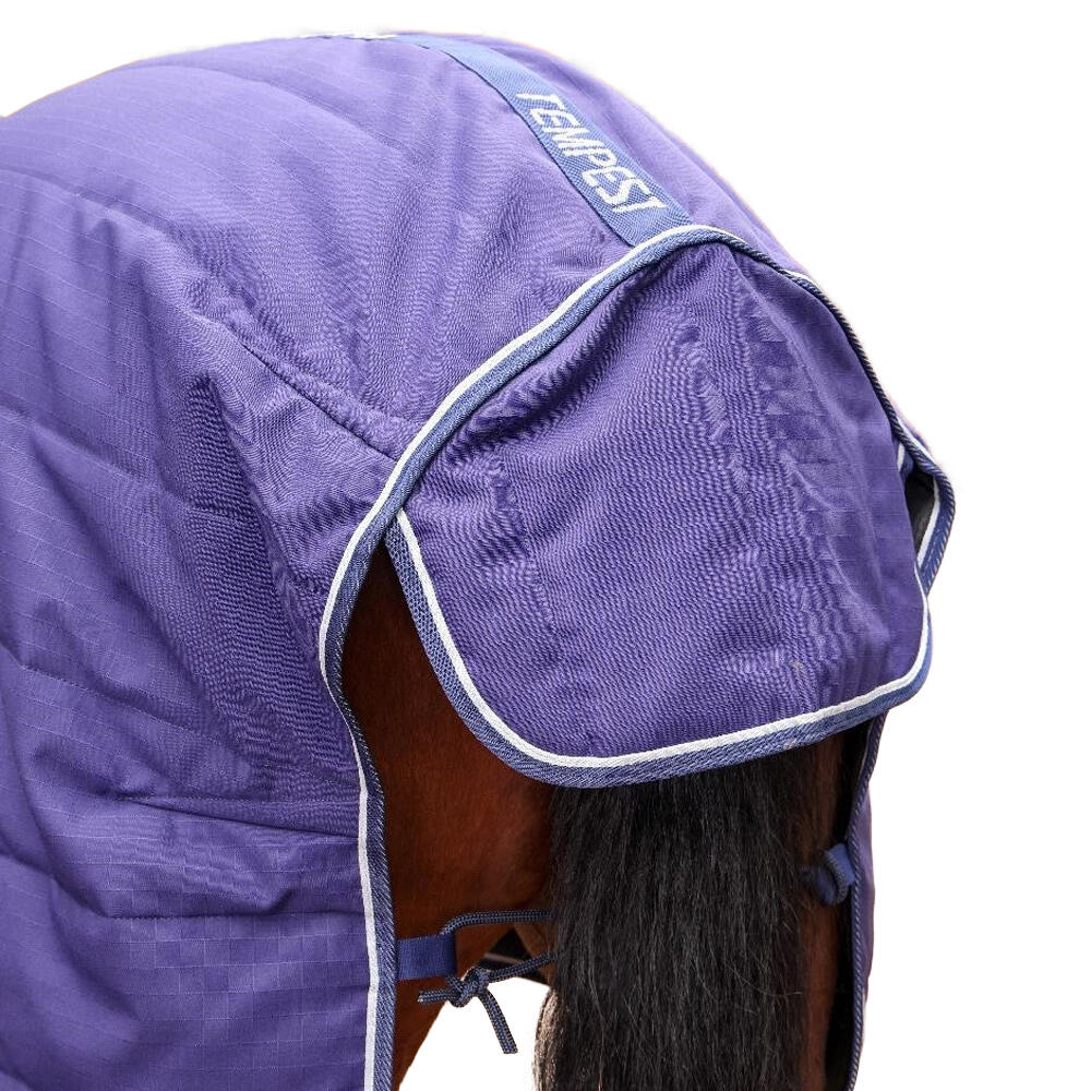 Collo Combo Coperta Combinata Per Cavalli Shires Tempest Original 100 Blu Navy 2/3