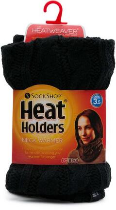 Heat Holders Damen Halswärmer Schwarz - Einheitsgröße