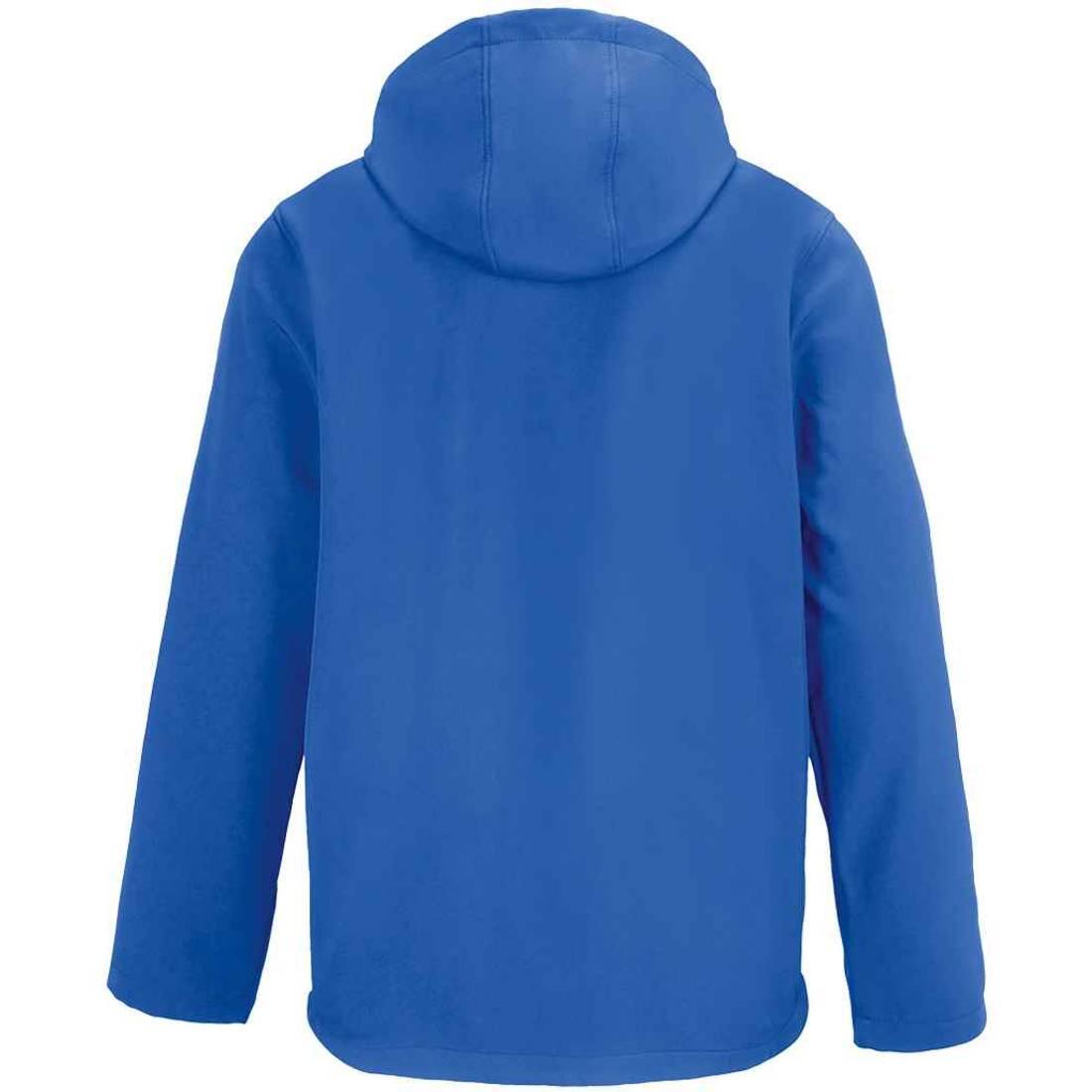 Mens Race Hooded Soft Shell Jacket (Royal Blue) 2/4