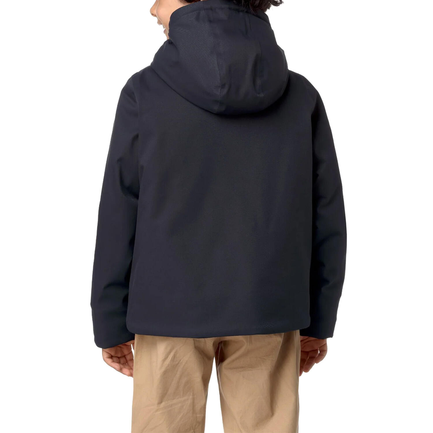 Giubbotto Bambino   Marmotta twill blu K1128FW-AL9 2/2