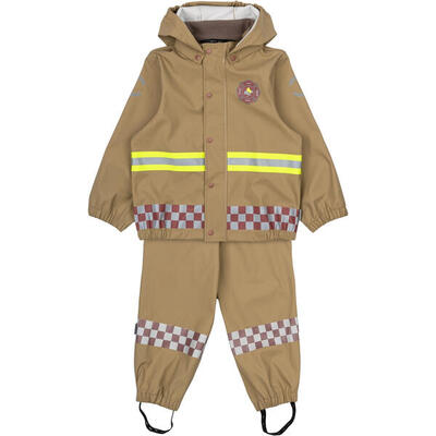 Giacca Antipioggia Escursionismo Bambino Regenset Adobe Rose