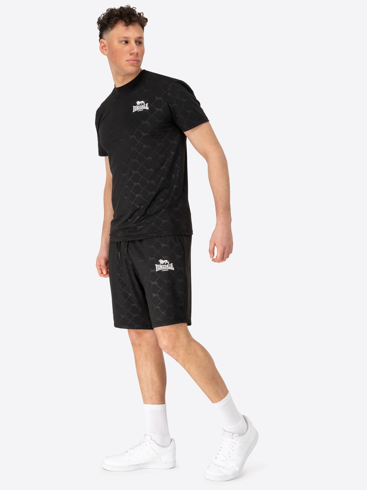 T-shirt en shortset Lonsdale Regular Fit Prestwood 4/7