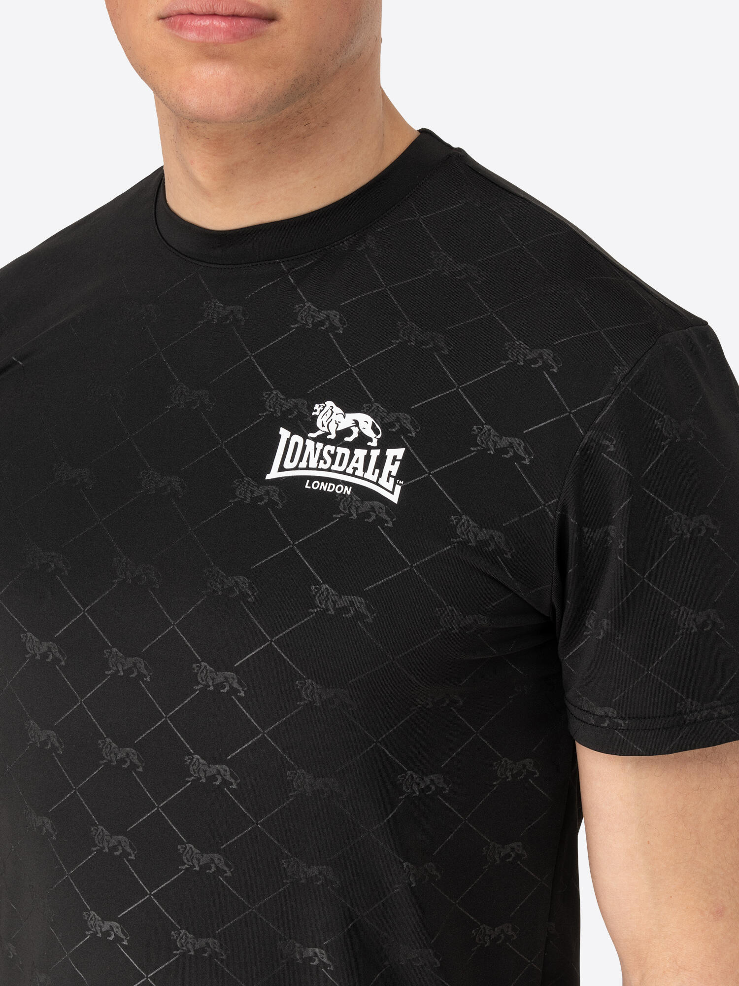 T-shirt en shortset Lonsdale Regular Fit Prestwood 6/7
