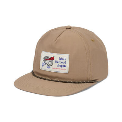Snapback pet black diamond synthetic rope