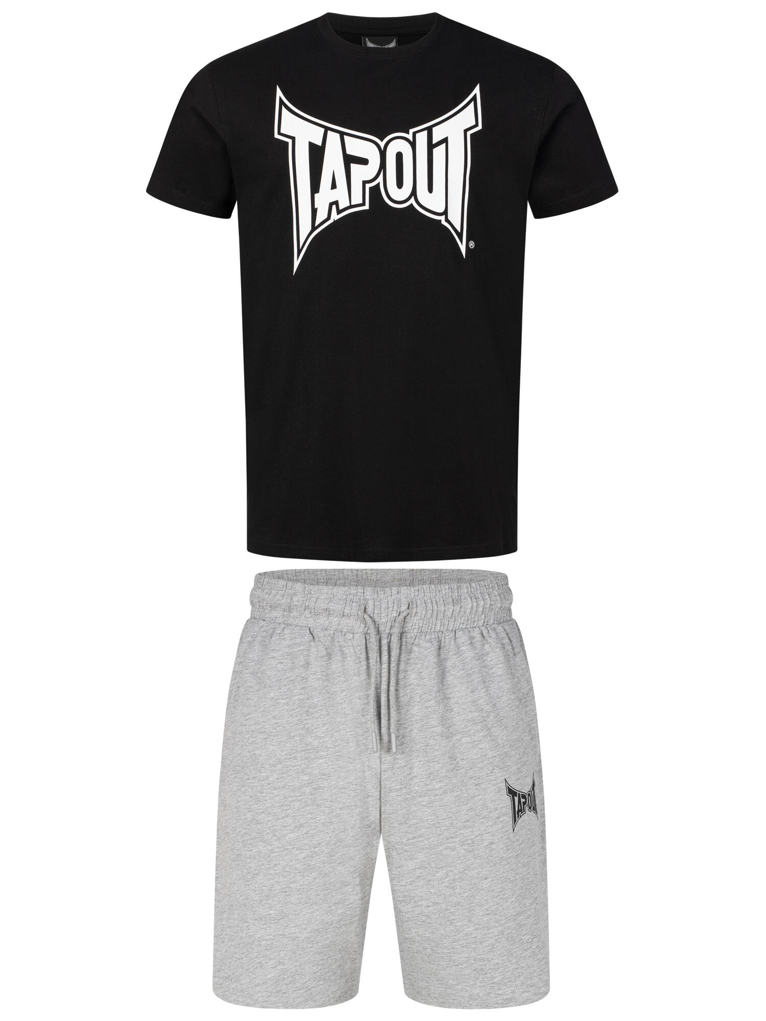 TAPOUT Herren T-Shirt & Shorts Set normale Passform WALKER 2/7