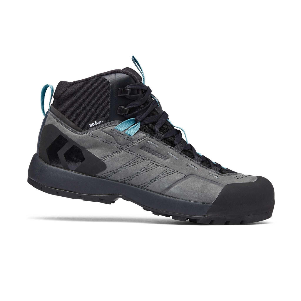 Women's hiking Trainers Black Diamond Mission LTHR WP Aprch